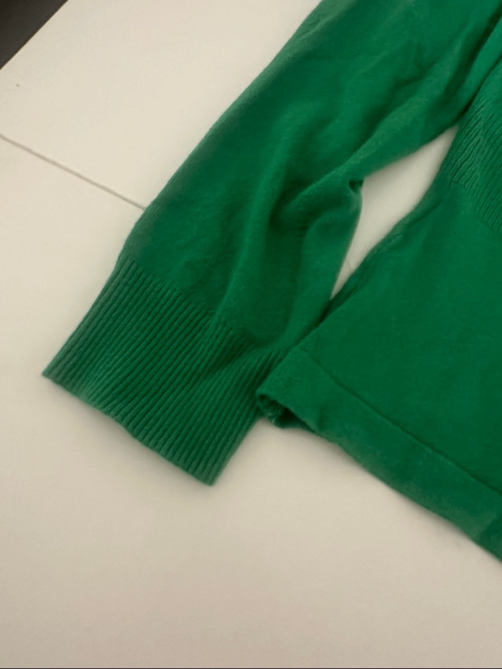 New York & Company Emerald Green Sweater Top - Picture 6 of 7